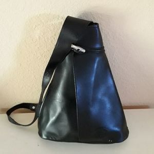 Longchamp pre owned back pack bag